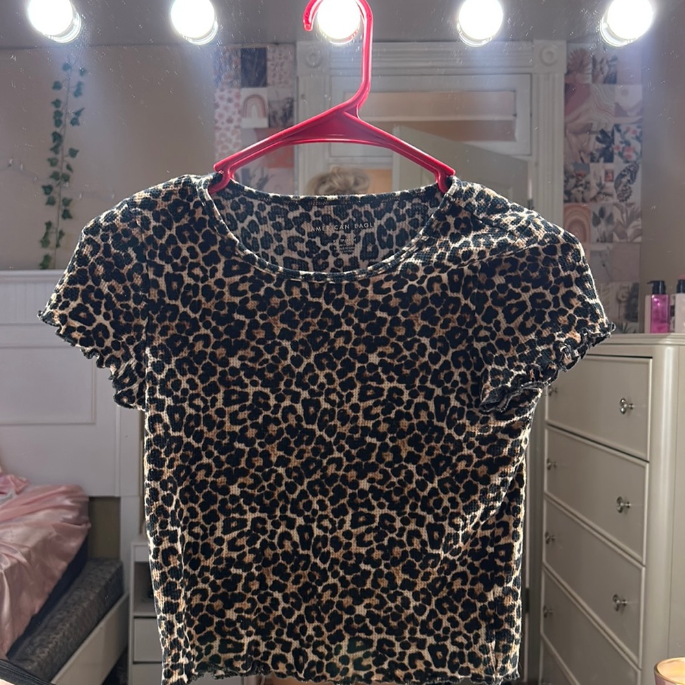 American Eagle Cheetah Top